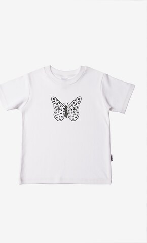 LILIPUT Shirt 'Schmetterling' in White: front