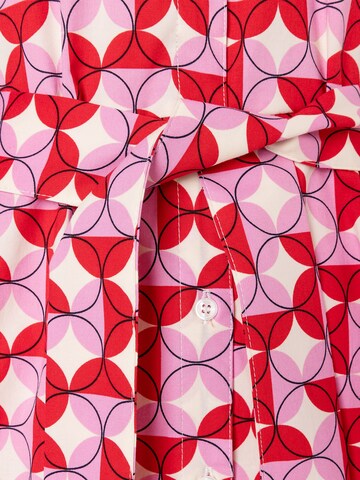 Robe-chemise MORE & MORE en rouge