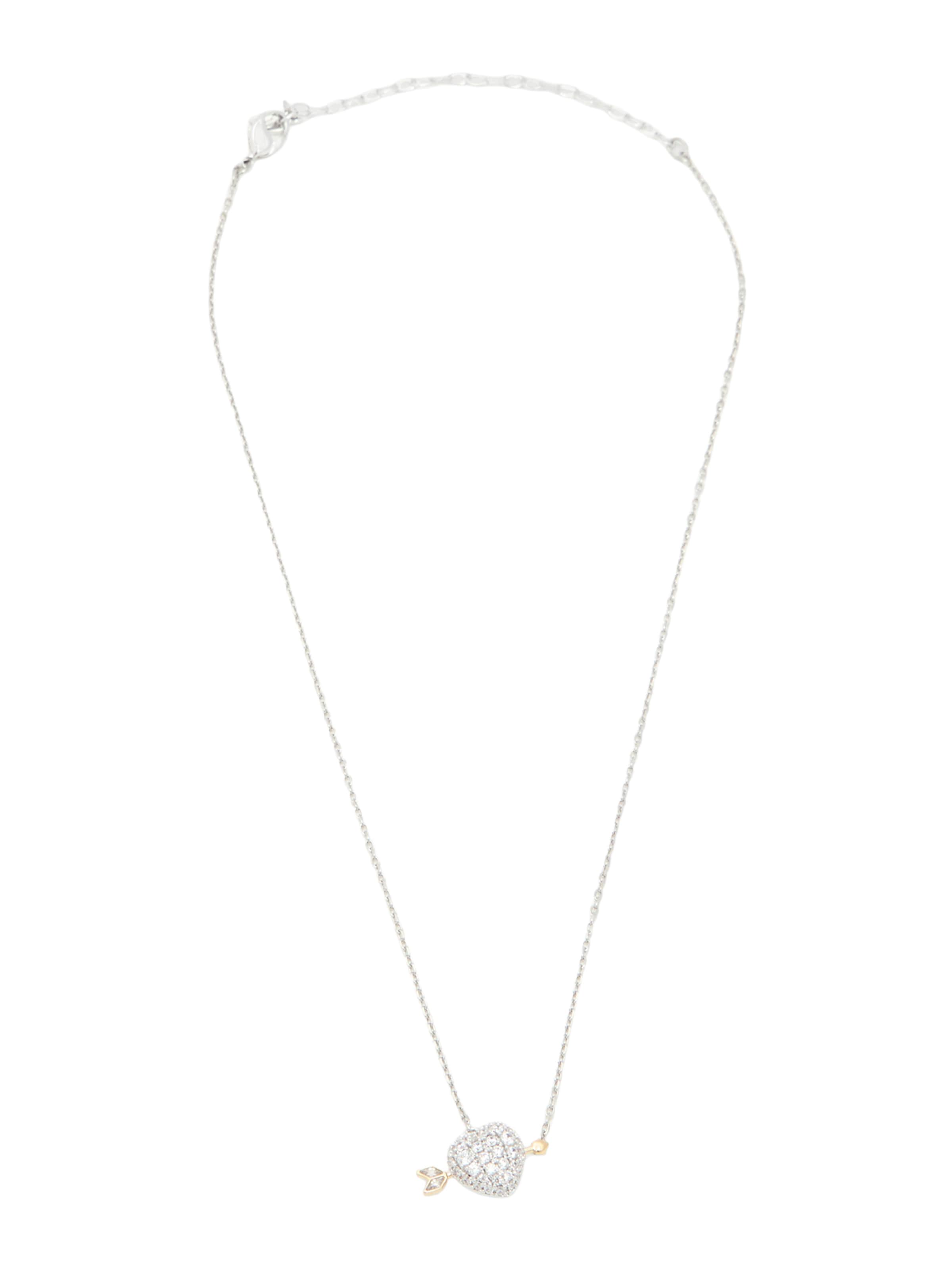 Swarovski Verižica | srebrna barva: sprednja stran