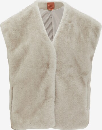 NALLY Vest in Grey: front