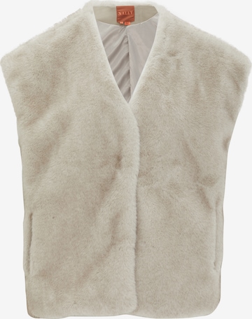 NALLY Vest in Grey: front