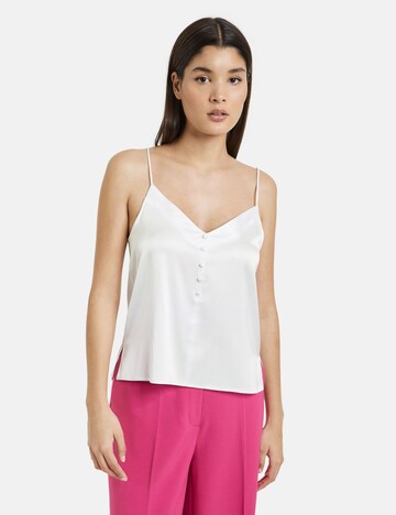 TAIFUN - Blusa en blanco: frente