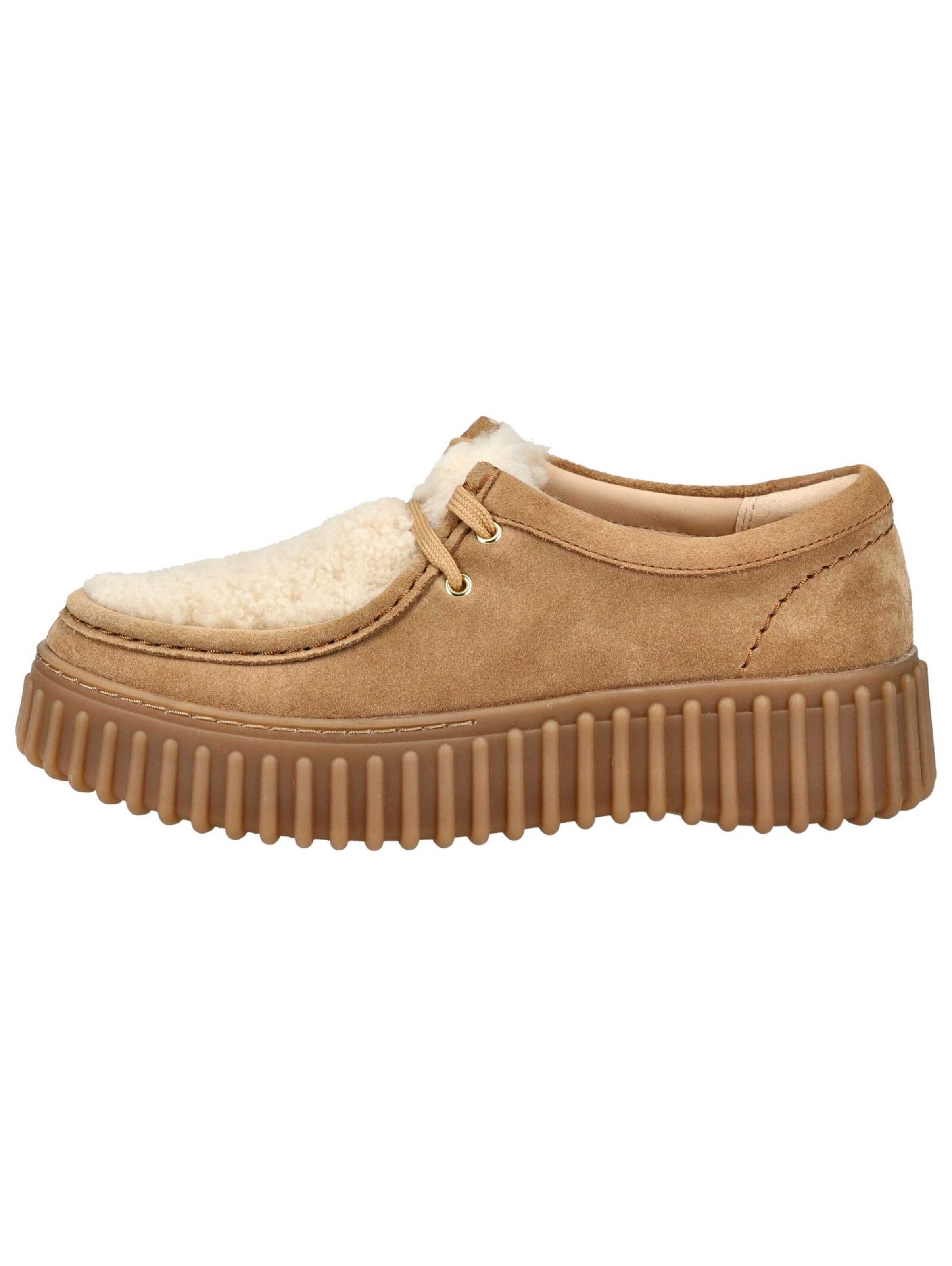 Scarpa stringata di CLARKS in beige