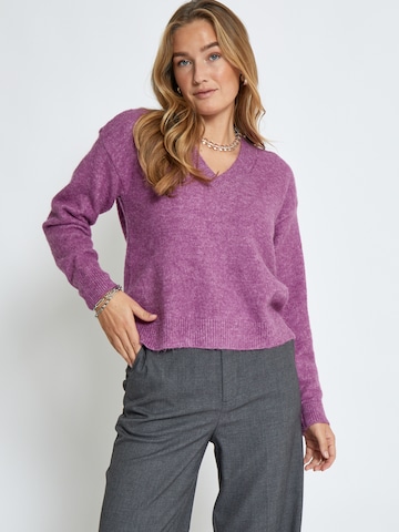 Pullover 'Gea' di DESIRES in rosa: frontale