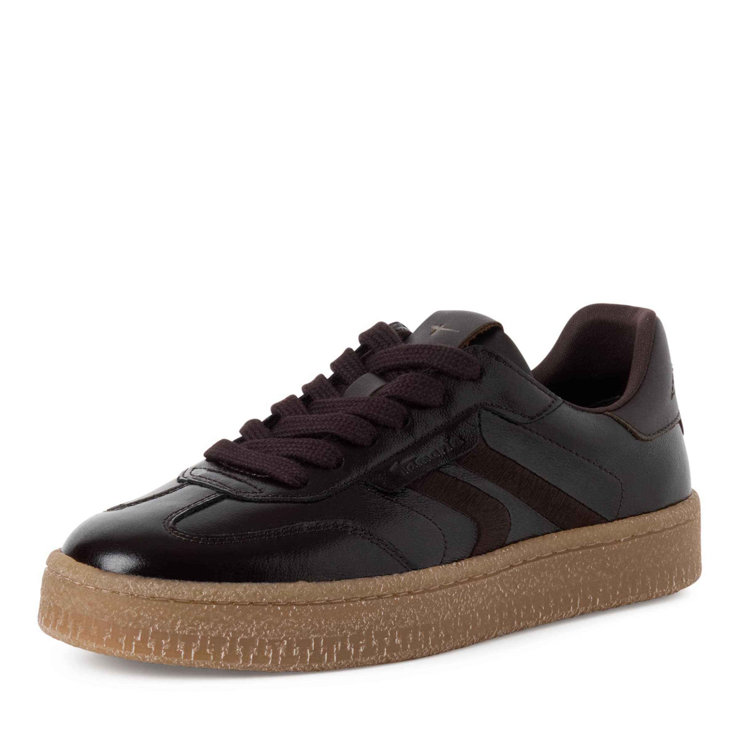 Tamaris Sneakers laag in Bruin: voorkant