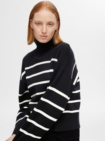SELECTED FEMME Svetr 'Kamma' – černá