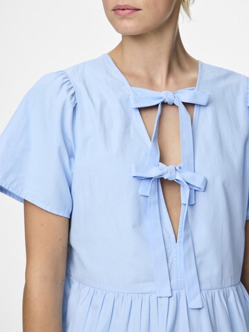 PIECES Bluse 'PCUla' i blå