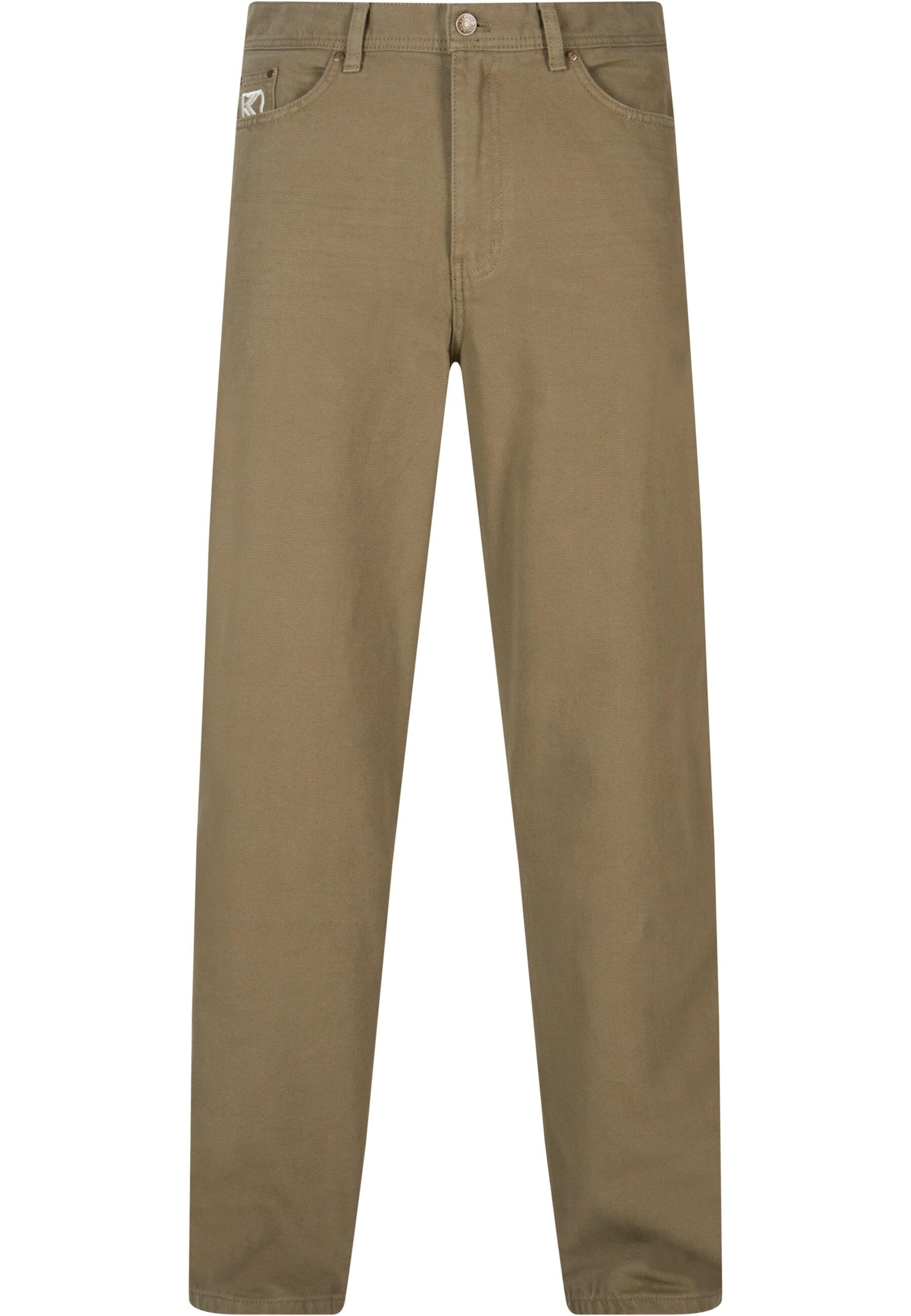 Karl Kani Regular Jeans 'KM241-018-3' in Grün: Vorderseite