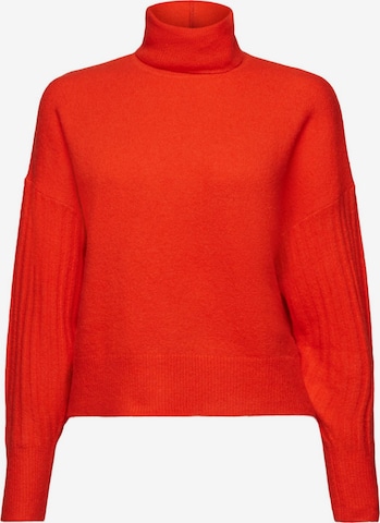 Pull-over ESPRIT en rouge : devant