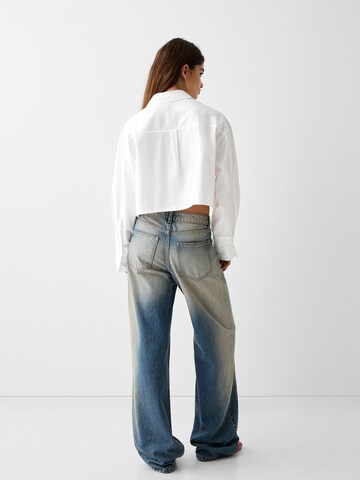 Bershka Blouse in White