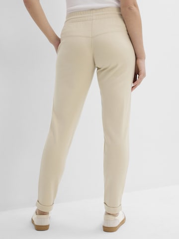 bonprix Regular Hose in Beige