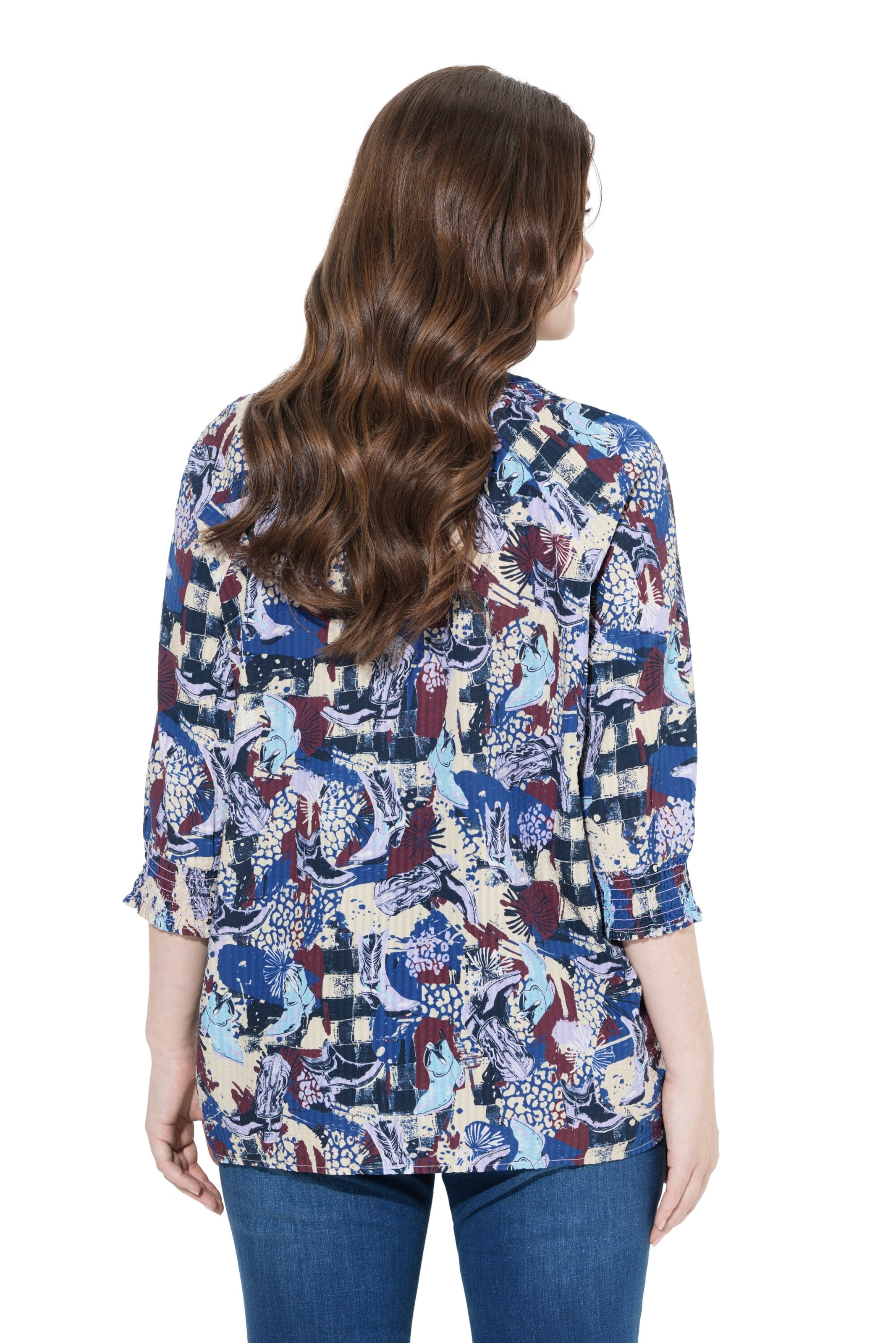 Ulla Popken Tunika in Mischfarben