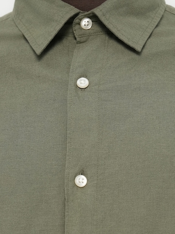 JACK & JONES Klasický střih Společenská košile 'JJEBreeze' – zelená