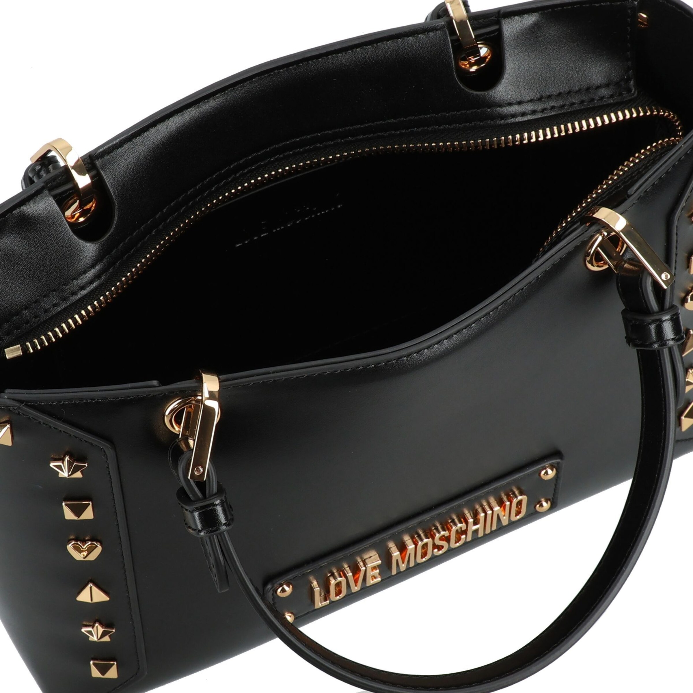 Love Moschino Handtasche 'Timeless' in Schwarz