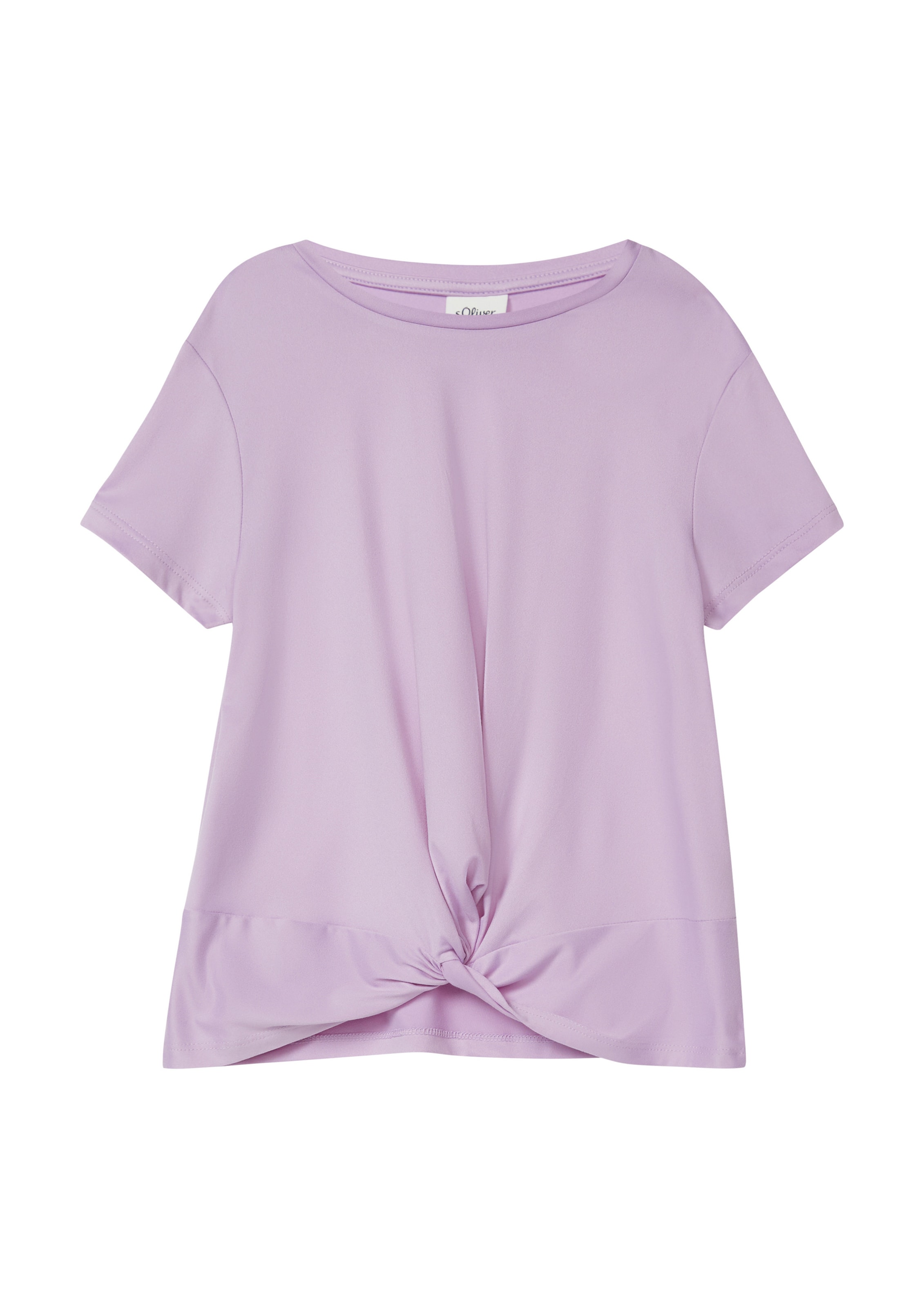 T-Shirt s.Oliver en violet : devant