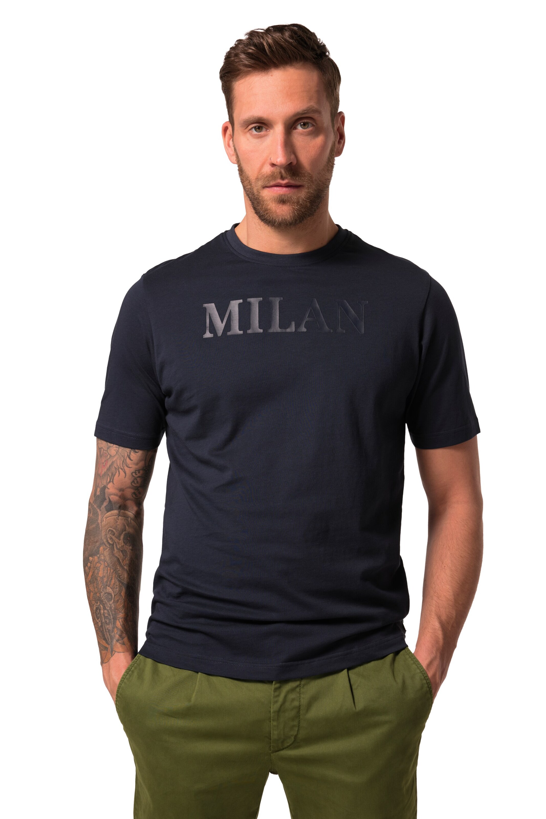 JP1880 Shirt in Blue: front