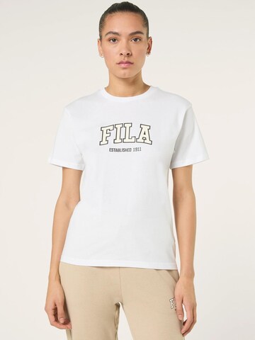FILA - Camiseta 'RIFREDI regular graphic t-shirt' en blanco: frente