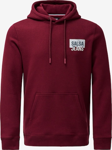 Salsa Jeans Sweatshirt in Rot: Vorderseite