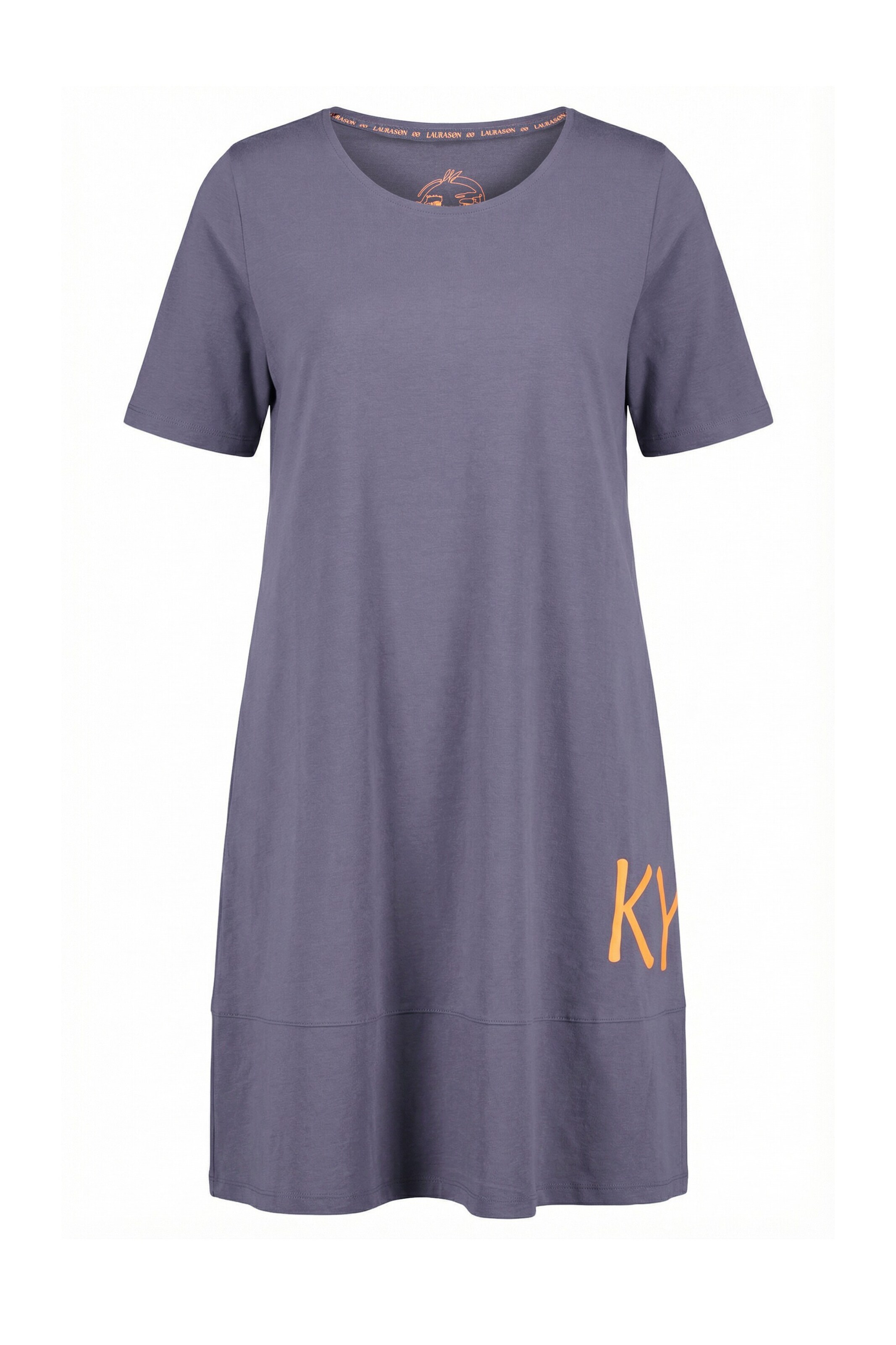 LAURASØN Jurk in Grijs: voorkant