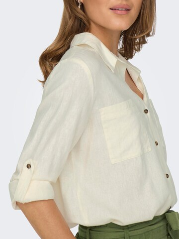 ONLY - Blusa 'YASMIN-CARO' en blanco