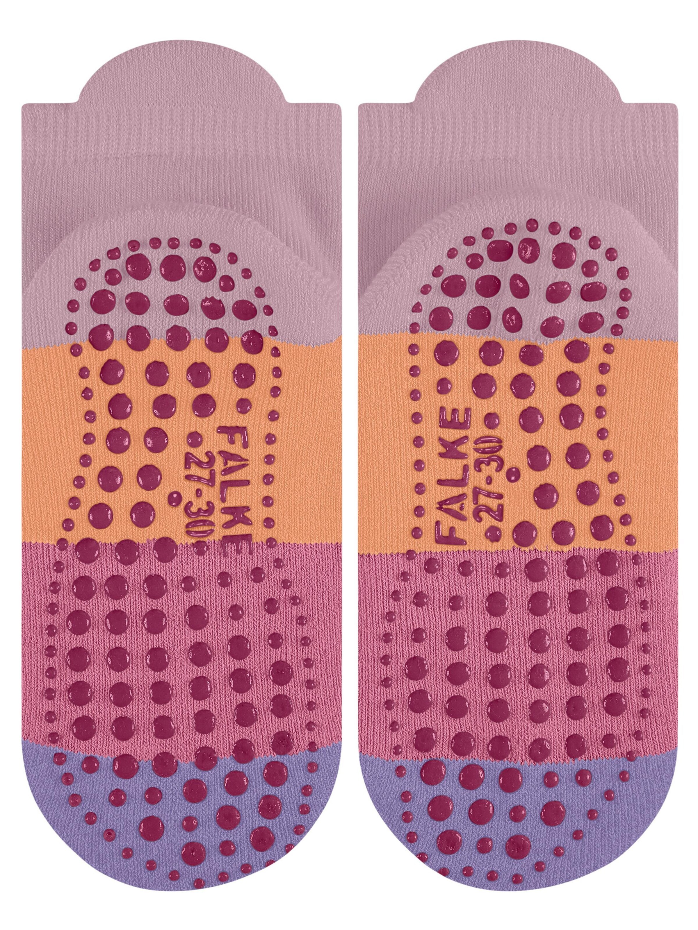FALKE Socks 'Colour Block' in Pink