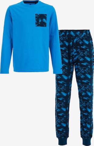 WE Fashion Pyjamas i blå: framsida