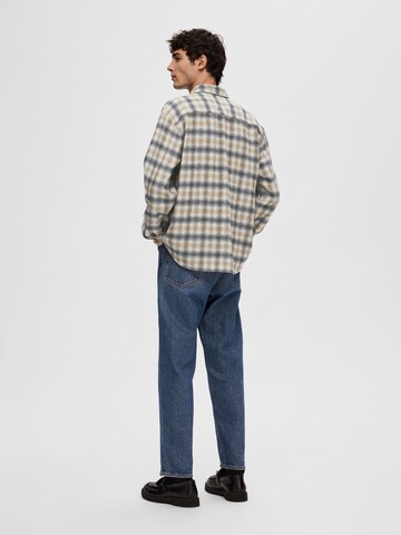 SELECTED Tussenjas 'SLHMason-Bax' in Blauw