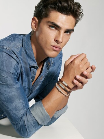 GUESS Bracelet 'Mare Magnum' in Brown: front