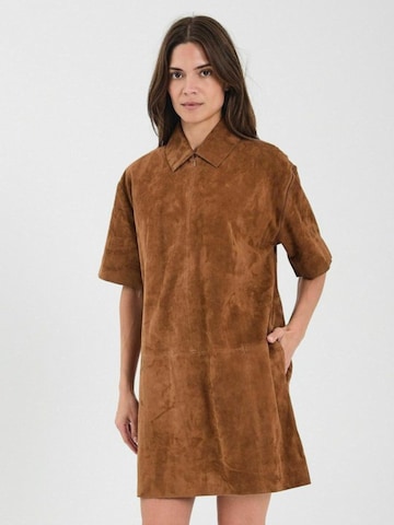 NORR Šaty ' Kamilla ' – hnědá