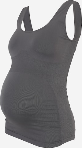 Top 'MLHEAL' di MAMALICIOUS in grigio: frontale