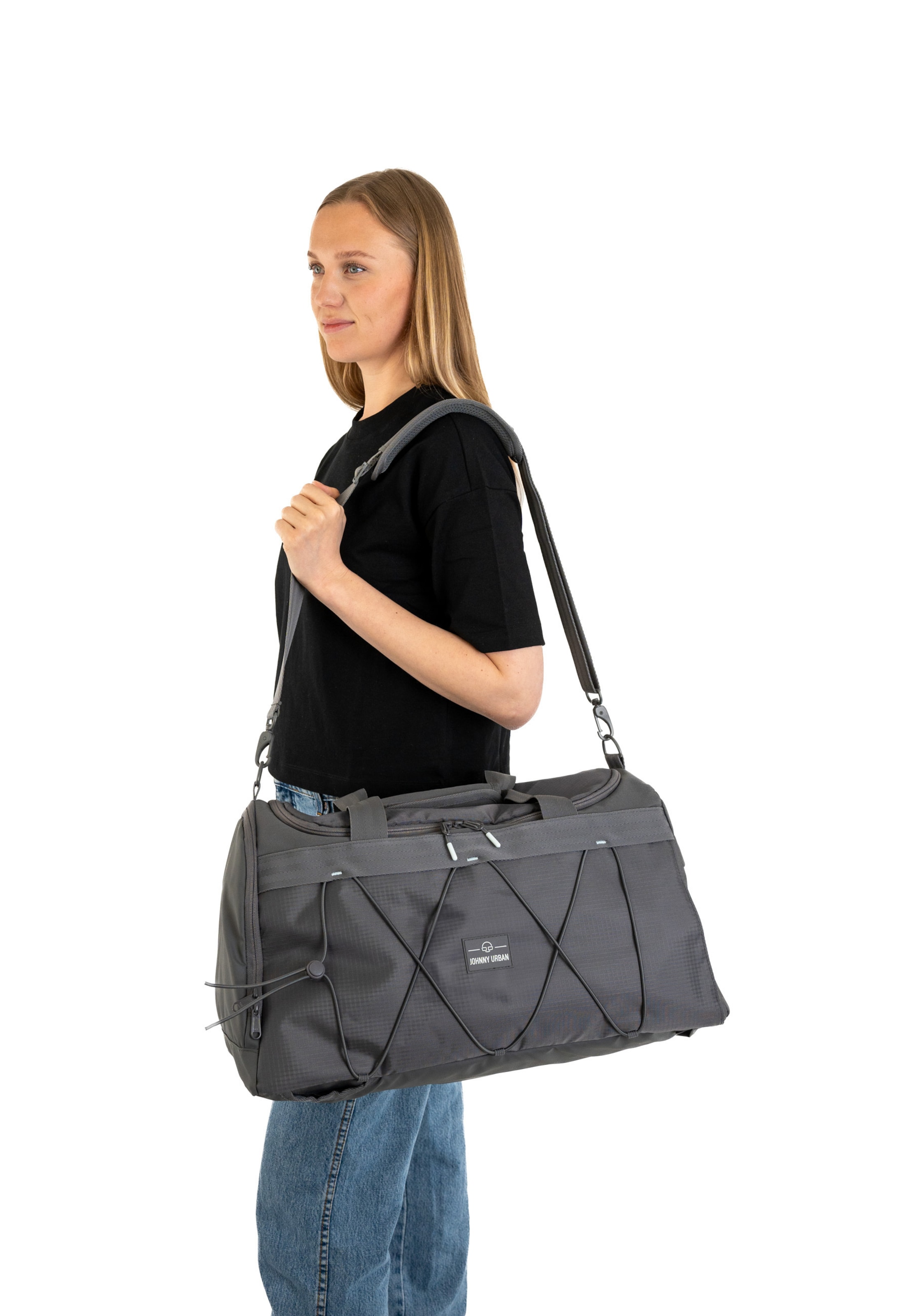 Johnny Urban Спортивная сумка 'Shawn' в Серый