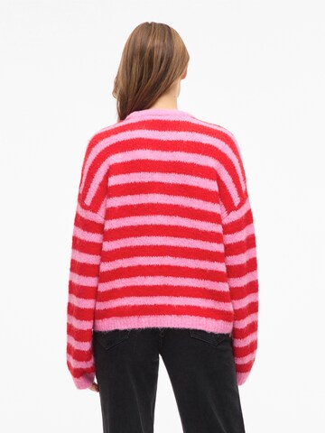 VILA Sweater 'VIMARLEY' in Pink