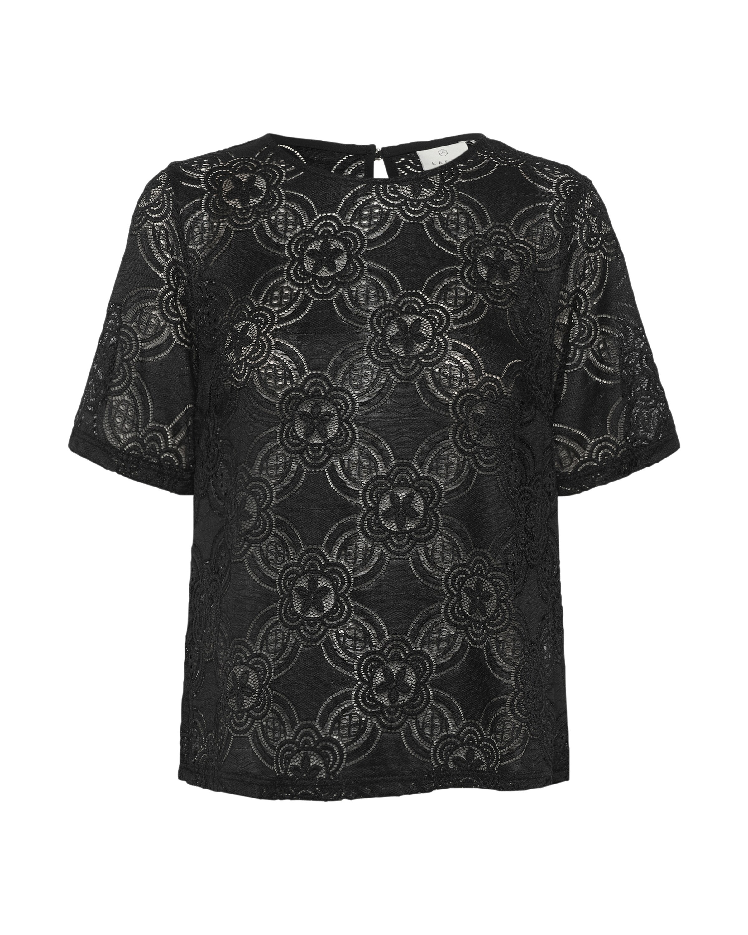 Kaffe Bluse 'Raula' in Schwarz: Vorderseite