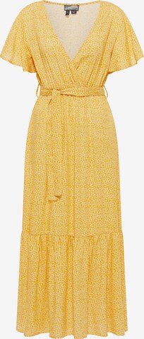 DreiMaster Vintage Dress in Yellow: front