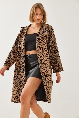 Manteau mi-saison Bianco Lucci en noir