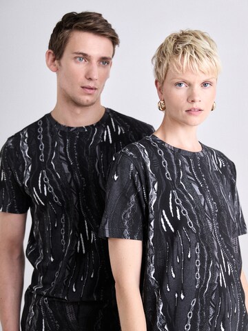 Carlo Colucci T-Shirt 'Erroi' in Schwarz