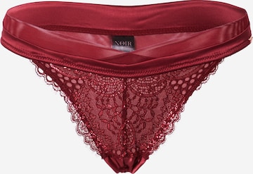 String 'Nula' Hunkemöller en rouge : devant