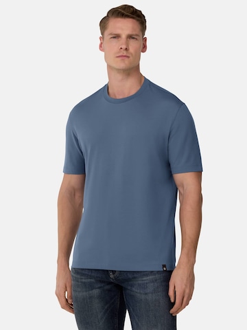 T-Shirt 'B Tech' Boggi Milano en bleu : devant
