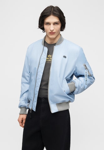 ALPHA INDUSTRIES Демисезонная куртка 'World MA-1' в Синий