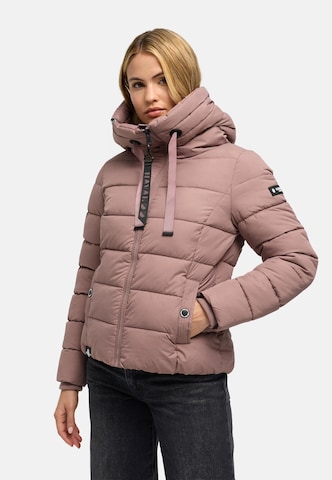 NAVAHOO Winter Jacket 'Amayaa' in Purple