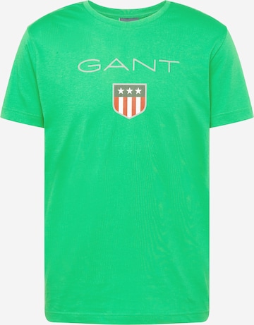 GANT Shirt in Groen: voorkant