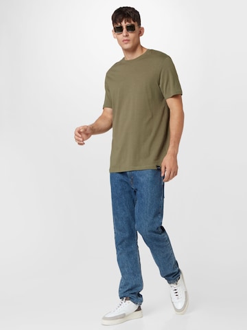 T-Shirt '2 PACK TEE' WRANGLER en vert