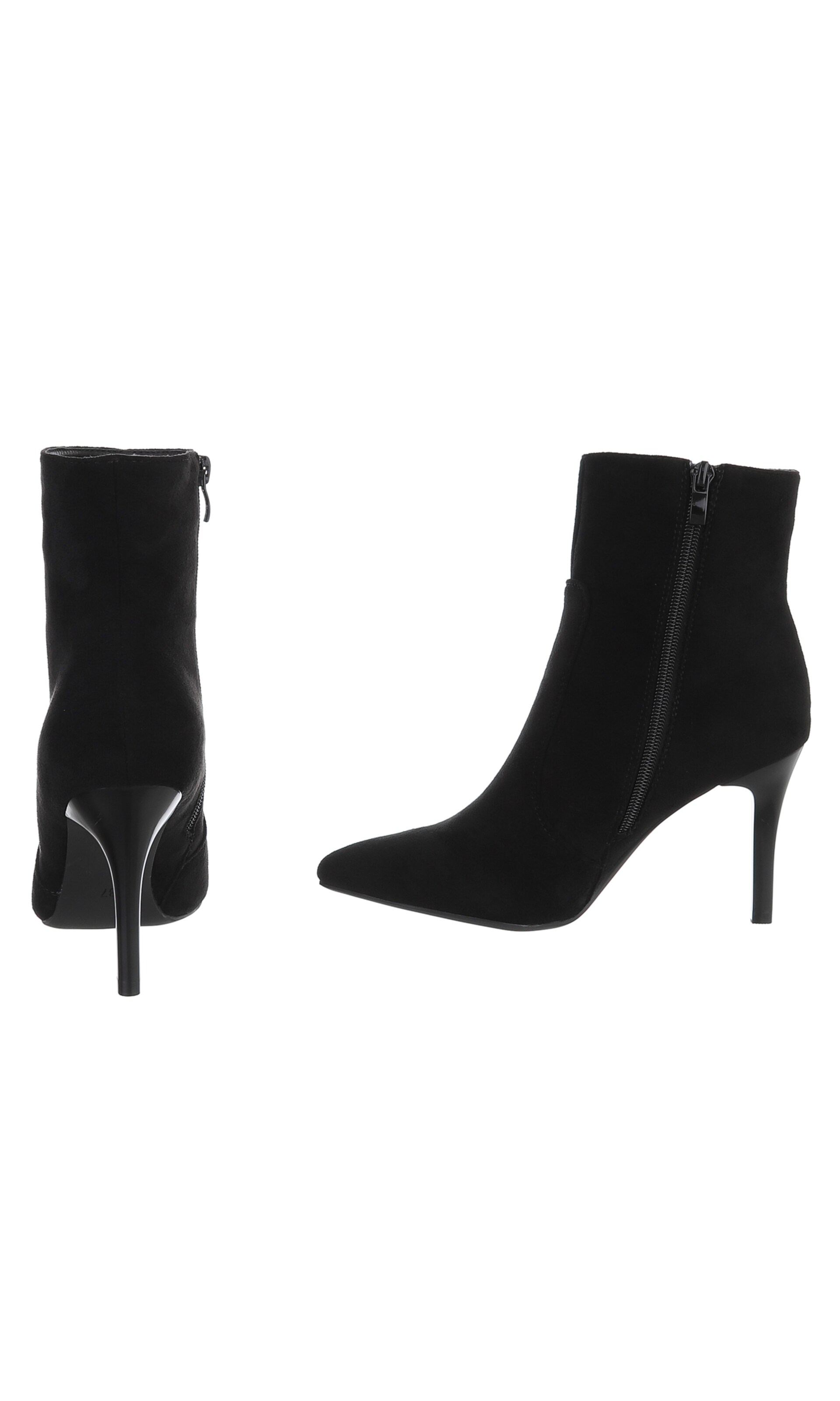 Ital-Design Ankle Boots in Black