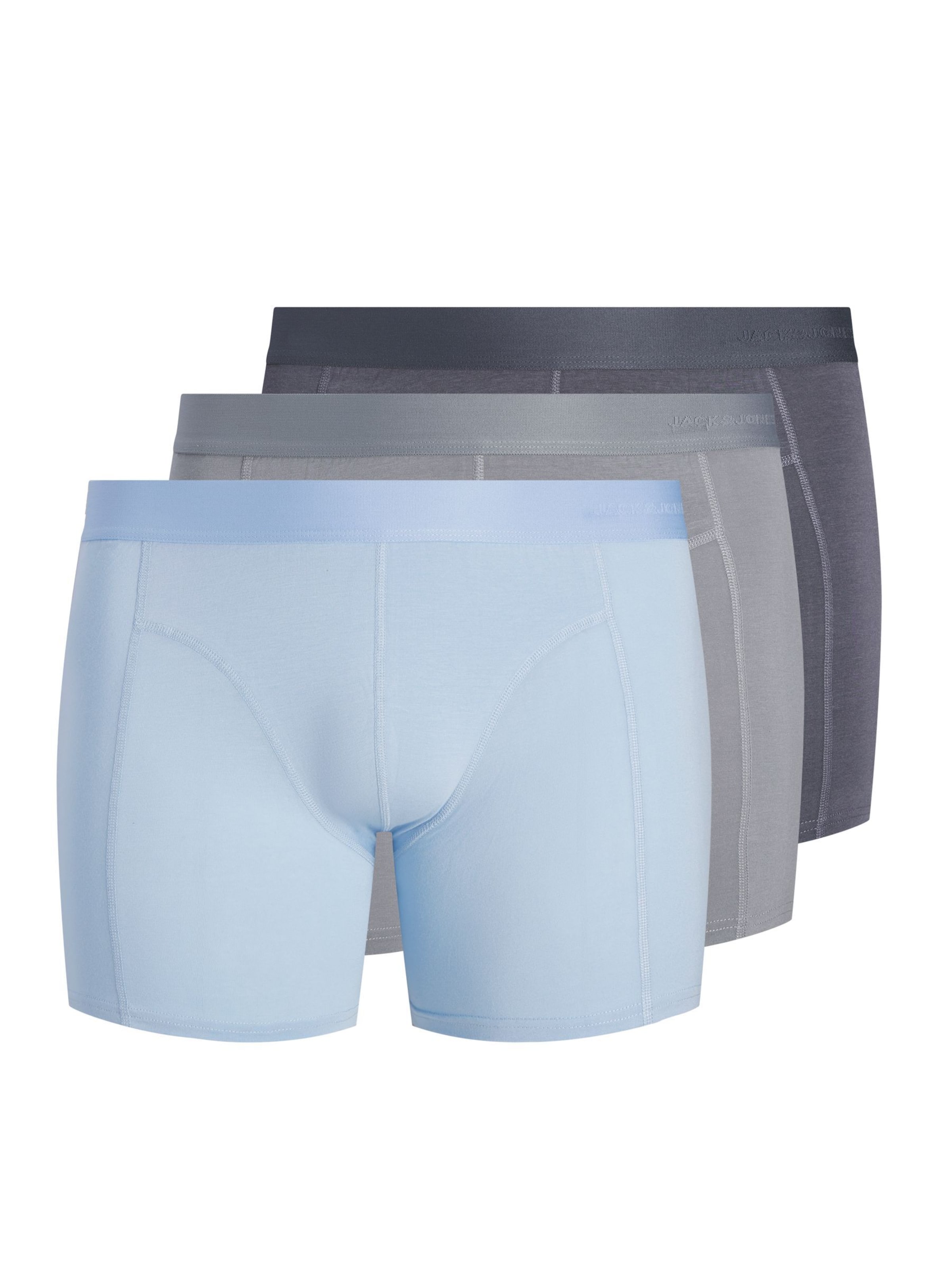 JACK & JONES Boxershorts in Blauw: voorkant