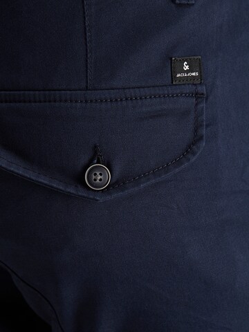 Jack & Jones Junior Tapered Pants 'JJIPaul JJFlake' in Blue