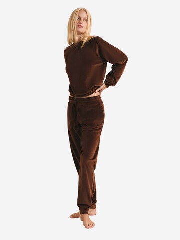 Pantaloncini da pigiama 'Bayron' di ETAM in marrone