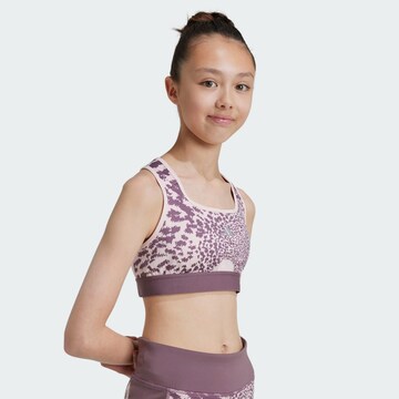 ADIDAS SPORTSWEAR Bralette Performance Underwear 'Power React' in Pink: front
