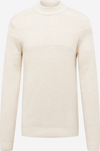 bugatti Sweater 'Rolli' in Beige: front