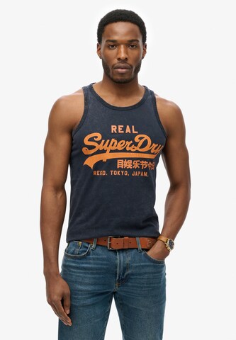 Superdry Shirt in Blue: front