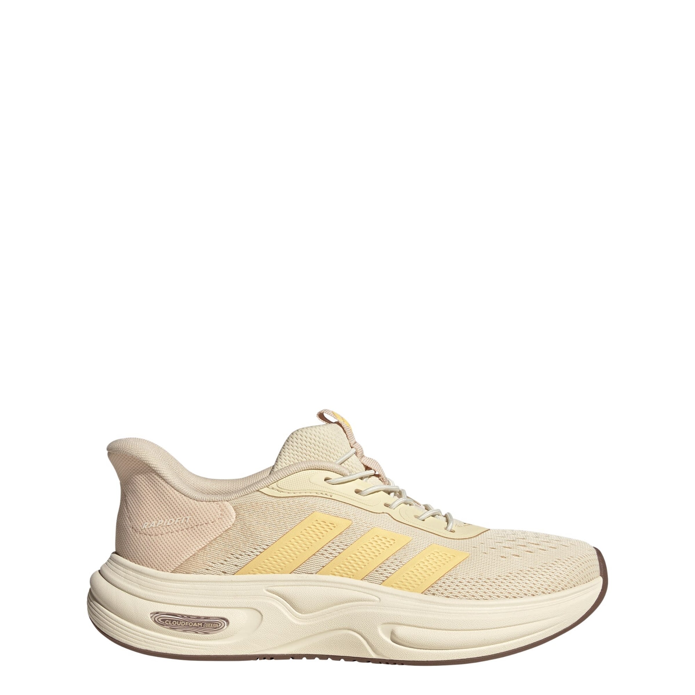 ADIDAS SPORTSWEAR - Sapatilhas baixas 'Cloudfoam Cuxxion Rapidfit' em amarelo: frente